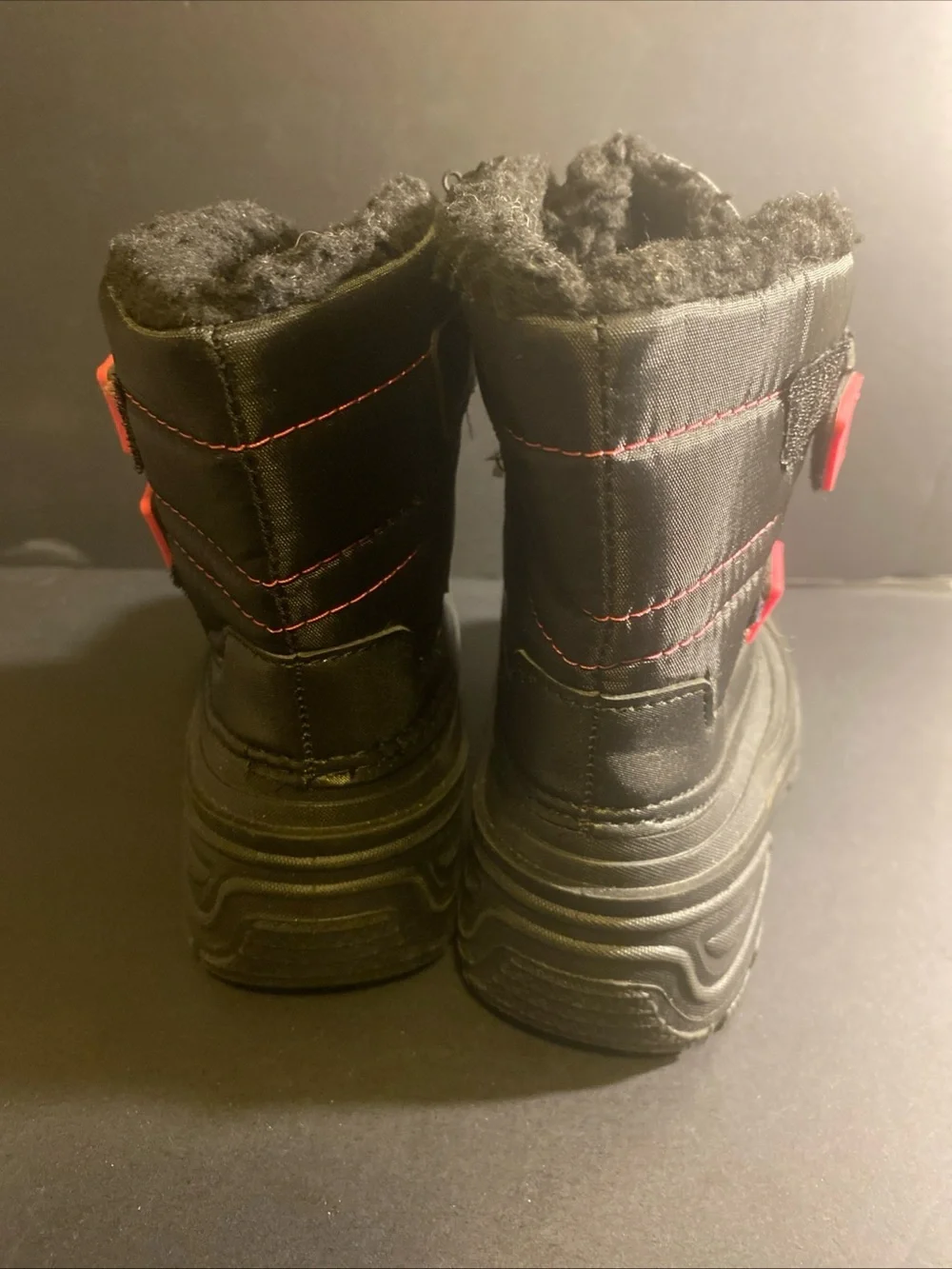 Wonder Nation Youth Girls Winter‎ Boots, Rated at -5 Degrees, Black, Size 13